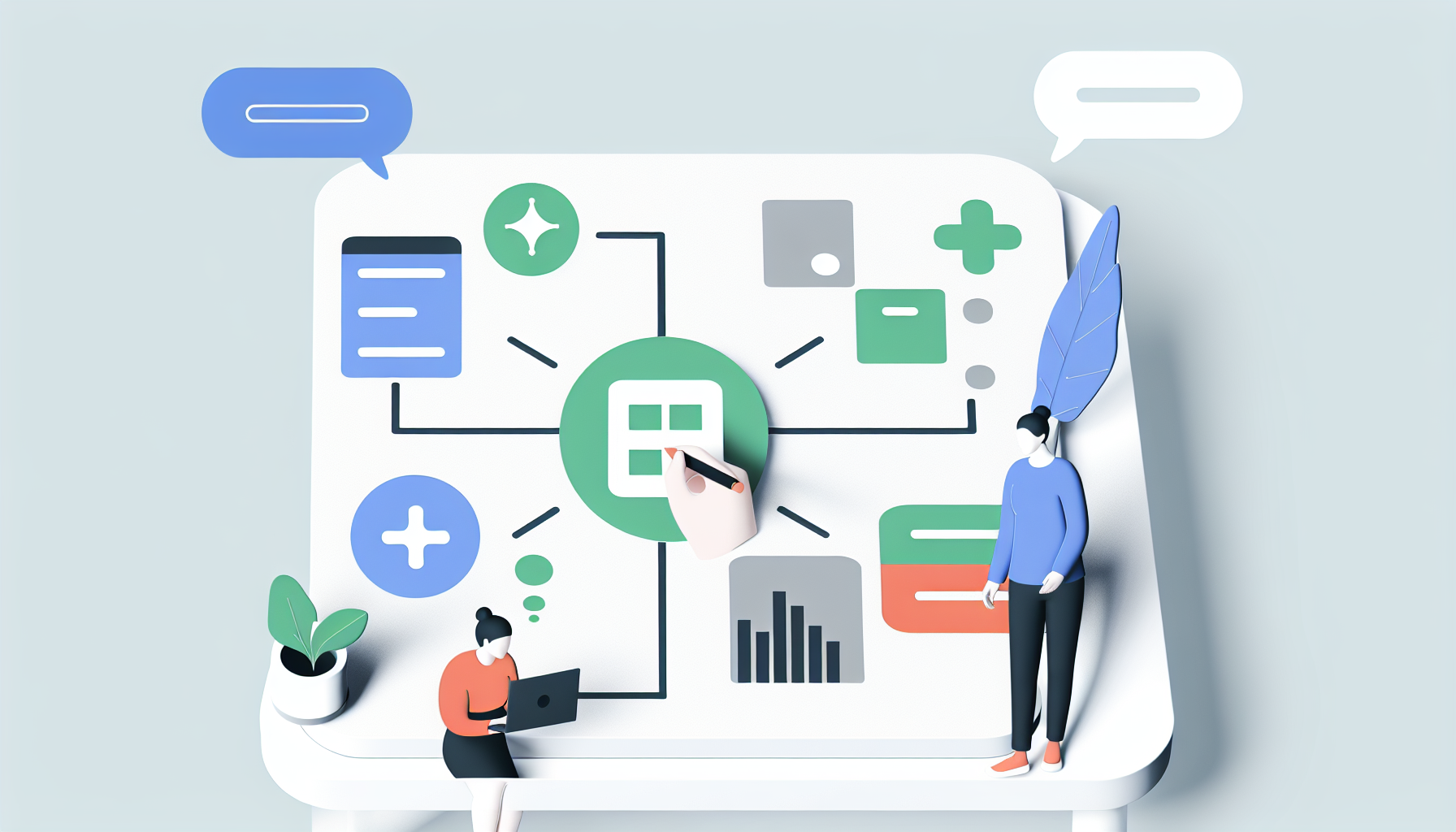 Airtable: organização de dados e gestão flexível - ilustração para artigo de blog