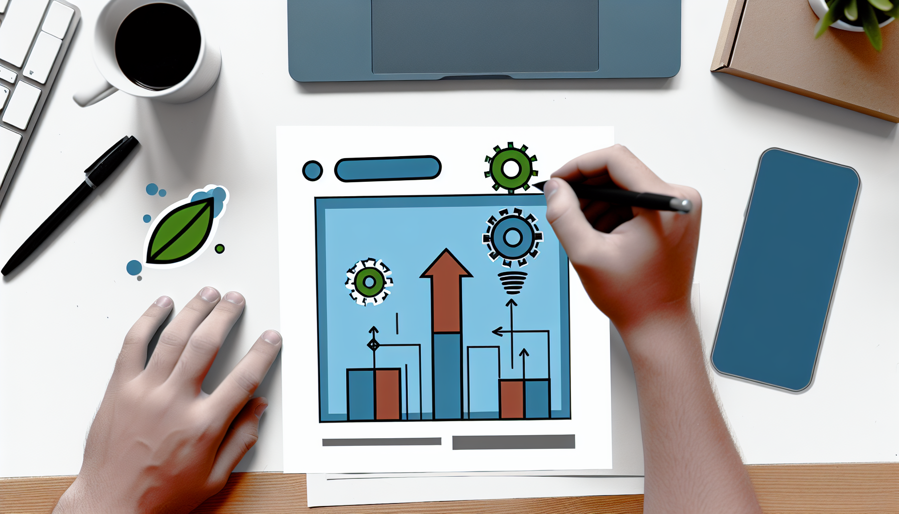 ClickUp vale a pena? Análise de funcionalidades e benefícios - ilustração para artigo de blog