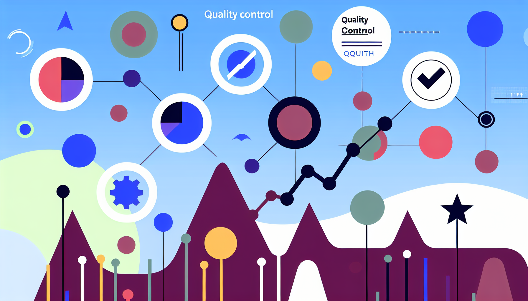 Implementando controle de qualidade no dia a dia - ilustração para artigo de blog