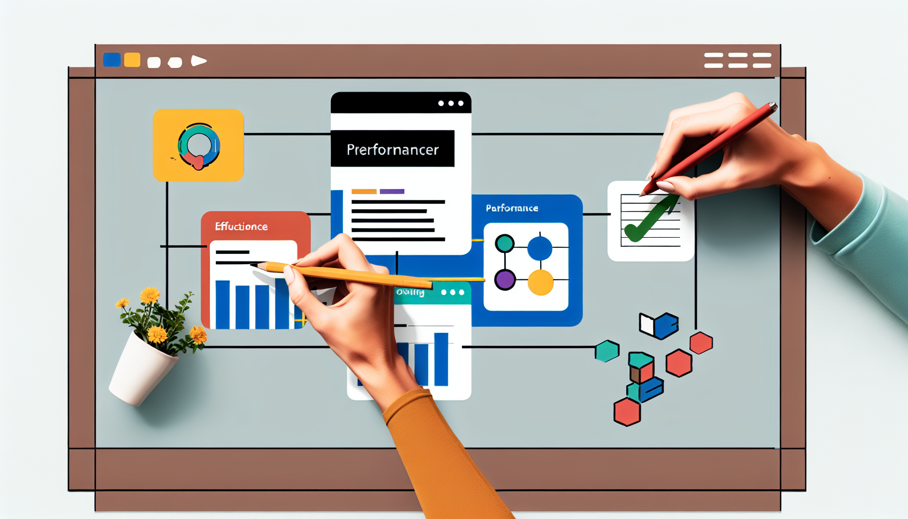 Microsoft Planner: organização de tarefas e colaboração - ilustração para artigo de blog
