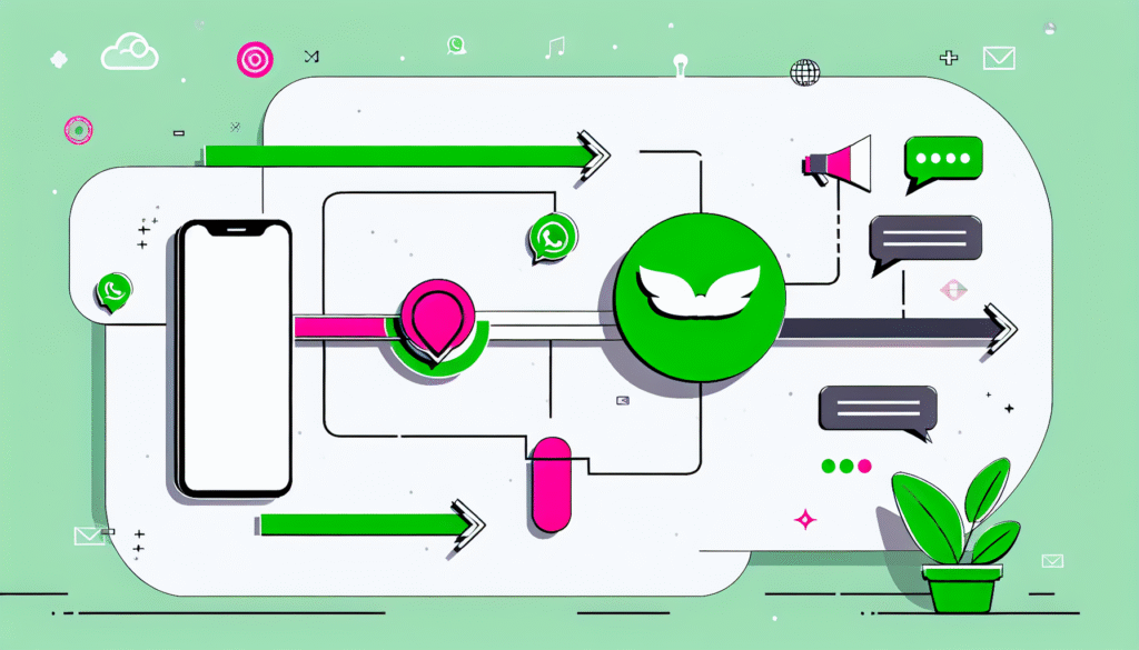 Plataforma MessageBird: automação de comunicação multicanal - ilustração para artigo de blog