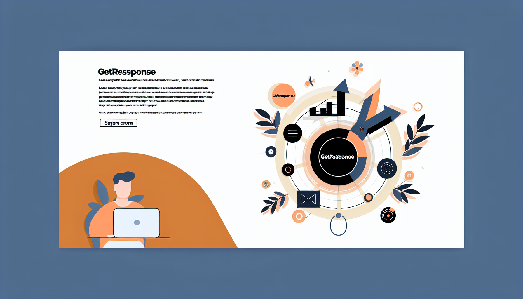 GetResponse: Automação, Funis e CRM em uma Plataforma Unica - ilustração para artigo de blog