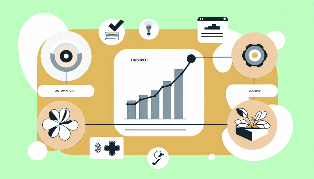 HubSpot Review 2025: Automação, CRM e Potencial Editorial - ilustração para artigo de blog