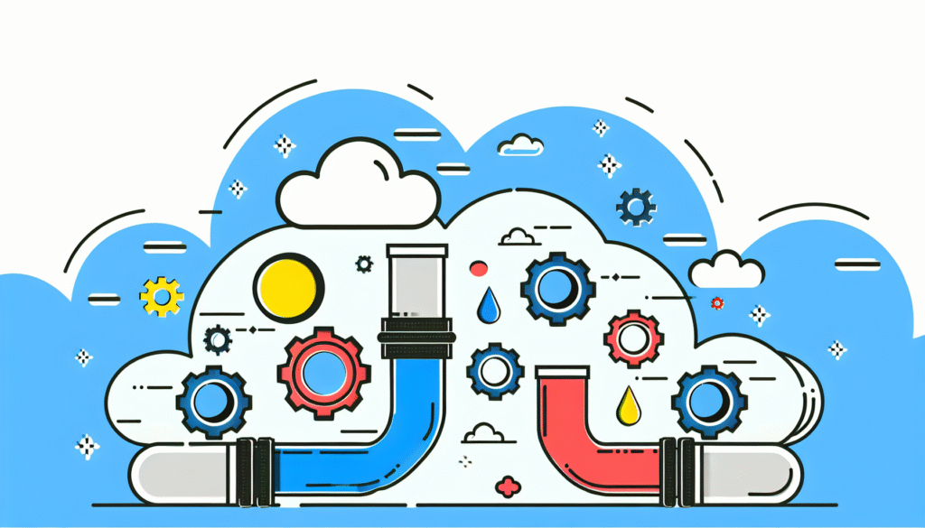 Pipedream – Plataforma de automação e integração de apps - ilustração para artigo de blog
