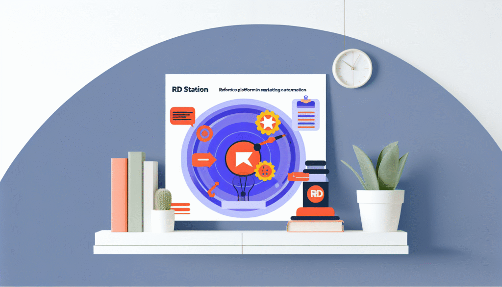 RD Station: Plataforma Referência em Automações de Marketing - ilustração para artigo de blog