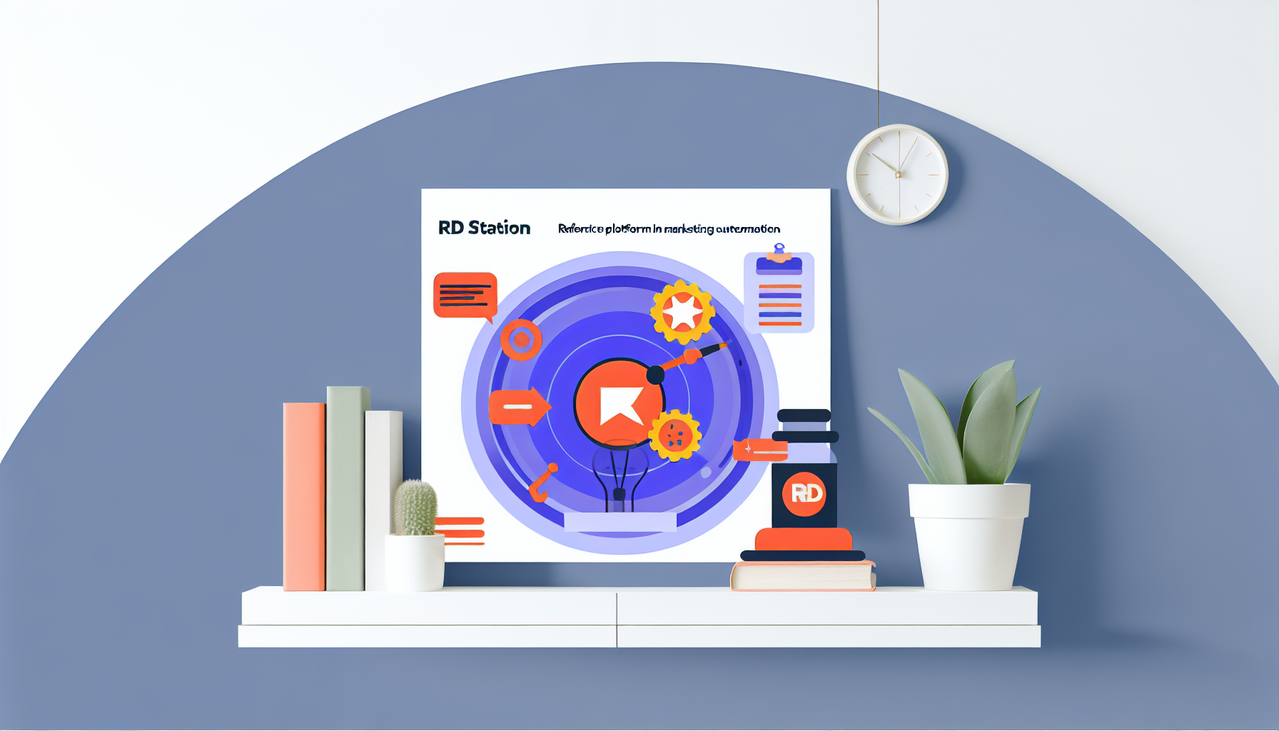 RD Station: Plataforma Referência em Automações de Marketing - ilustração para artigo de blog