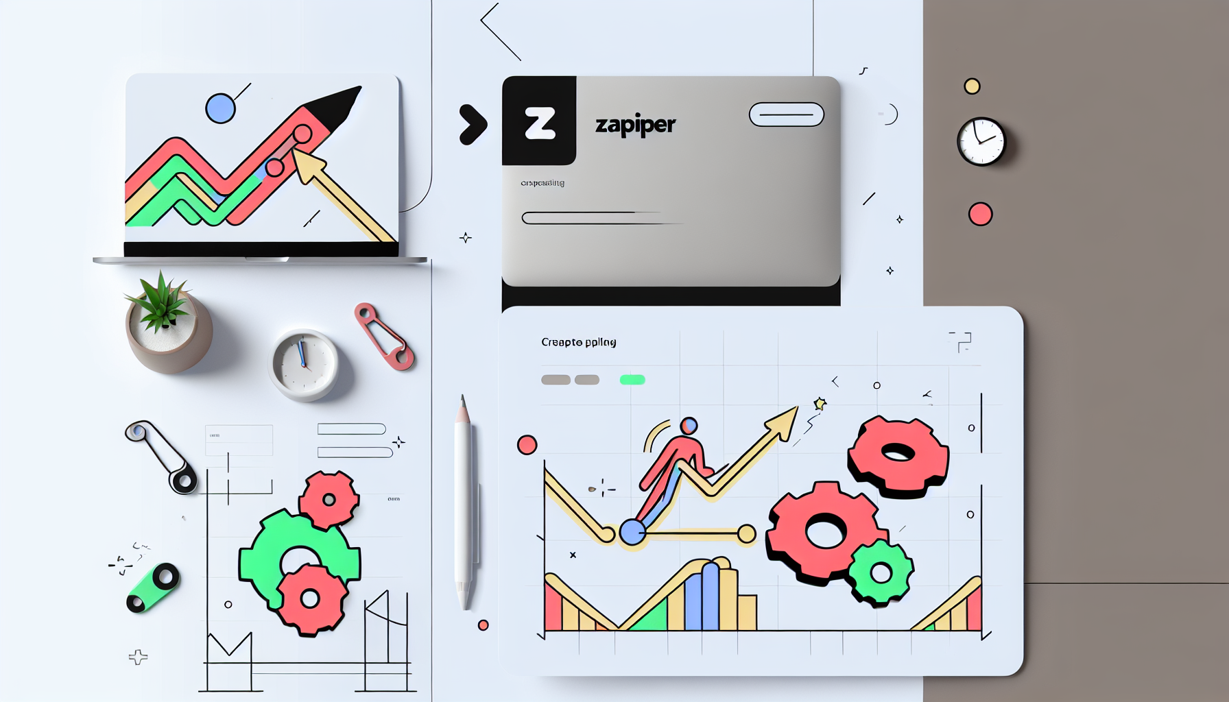 Zapier Review Atualizado: Vale a Pena Automatizar Seus Apps? - ilustração para artigo de blog