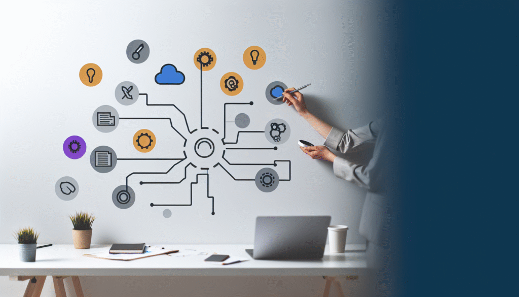 Automação com Zapier: dicas práticas para negócios - ilustração para artigo de blog