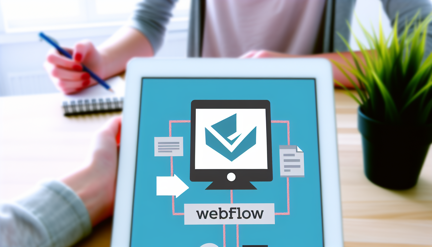 CMS Webflow: dicas práticas para aplicar no seu negócio - ilustração para artigo de blog