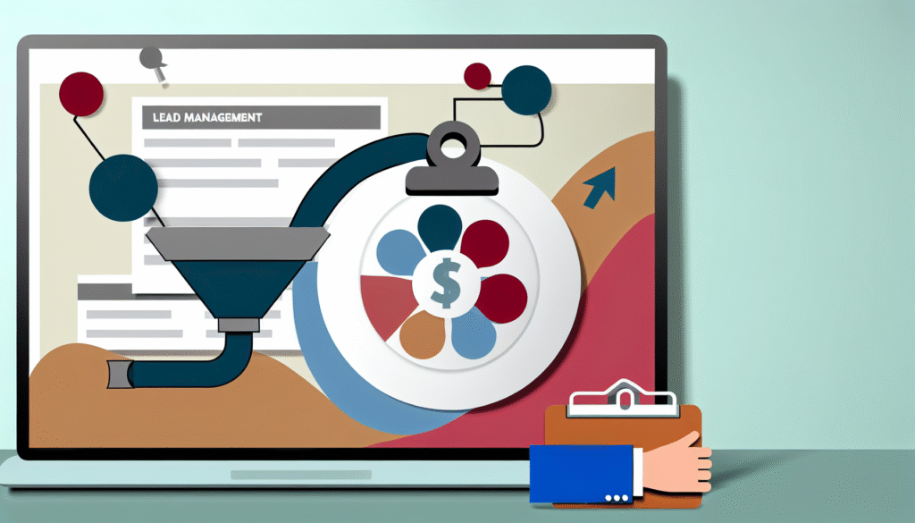 Gestão de leads: o que realmente define eficiência comercial - ilustração para artigo de blog